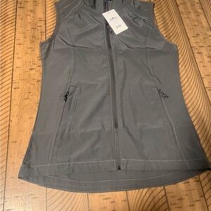 Charles River Apparel Gray Zip-Up Vest